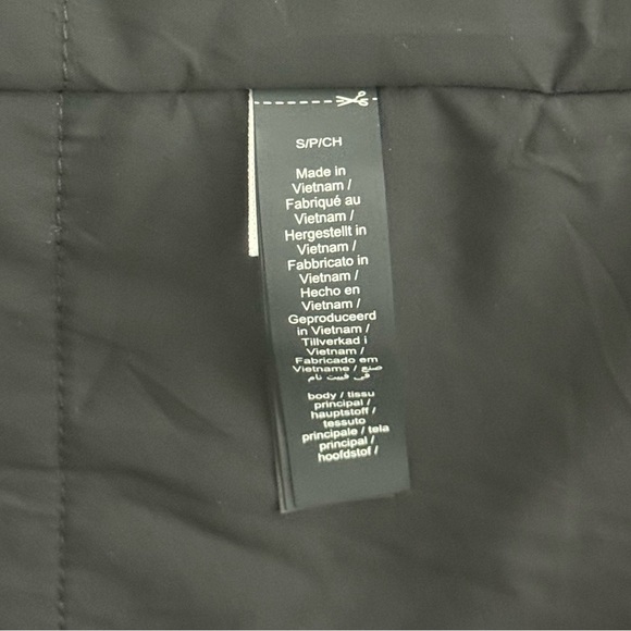 Nike x SKIMS Woven Nylon Wrap Jacket Black Hooded Belted Longline Coat Small - Picture 5 of 5